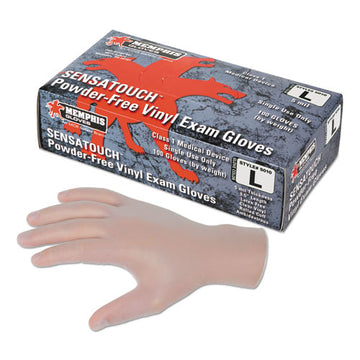 MCR™ Safety Sensatouch Clear Vinyl Disposable Medical Grade Gloves, Medium, 100-bx, 10 Bx-ct freeshipping - TVN Wholesale